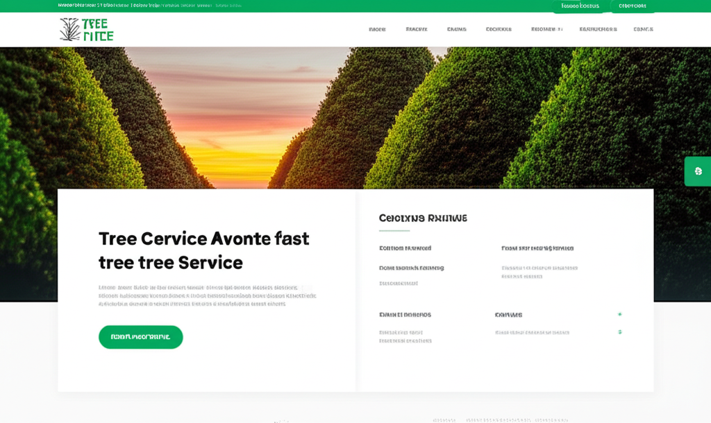 A modern, fast, and professional tree service website that converts